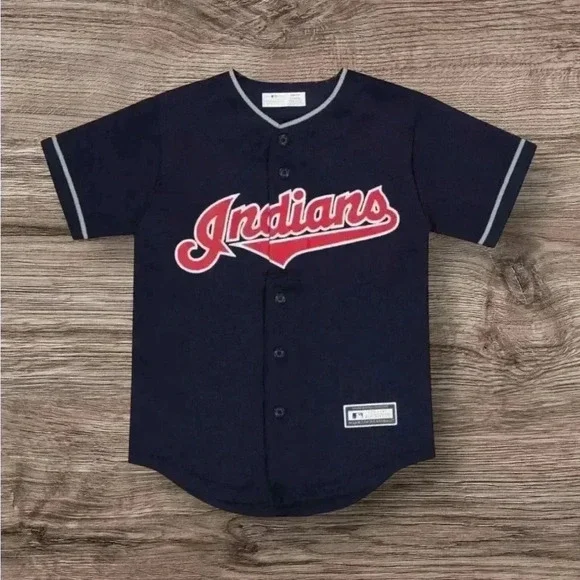 🆕Youth | Cleveland Indians  MLB Embroidered Jersey - Picture 7 of 15